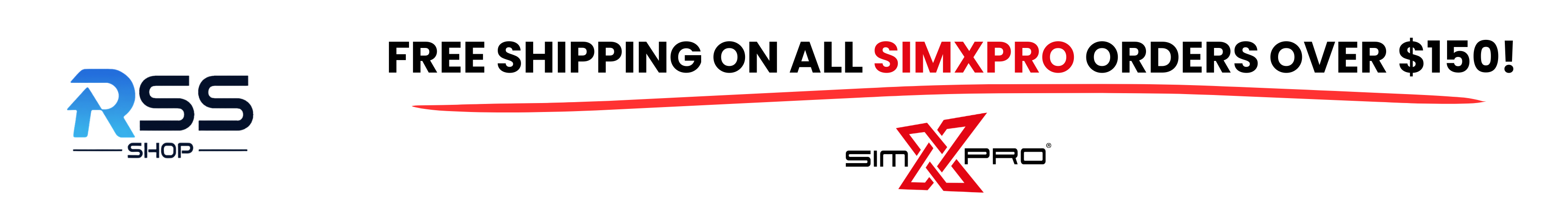 SimXPro — free shipping on all orders